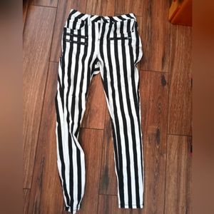 Black and White Pants